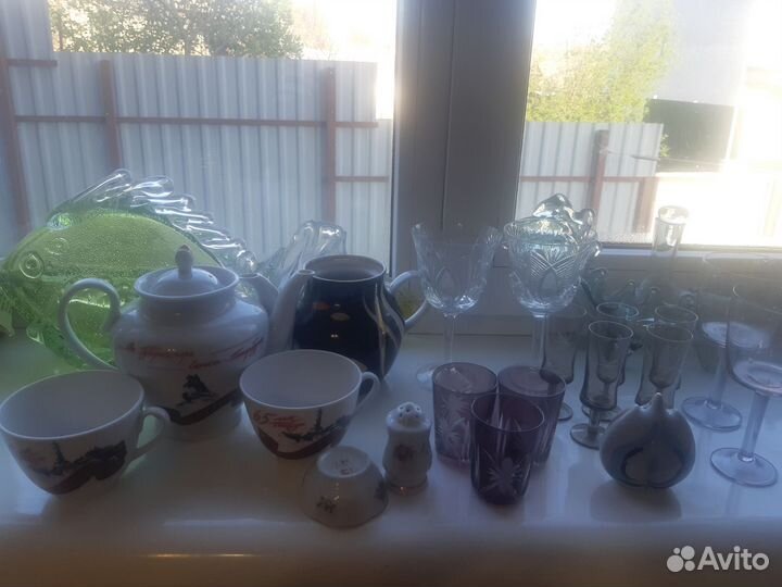 Набор столовой посуды СССР и др