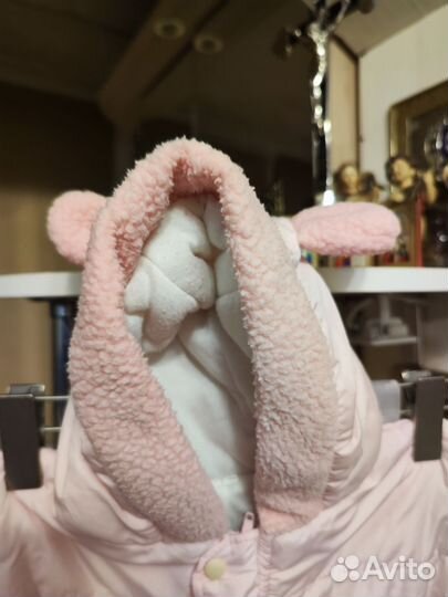 Комбинезон весенний для девочек от 4 месяцев