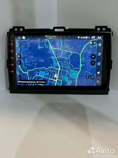 Магнитола toyota land cruiser prado 120 Android