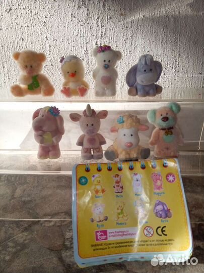 Серии игрушек из свит бокс