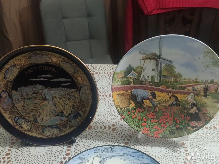 Тарелки настенные коллекционные из Европы