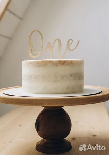 Топпер для торта на день рождения one