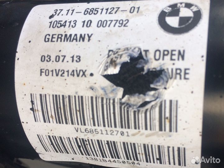 Амортизатор передний bmw f01 f02 f07 gt 4х4