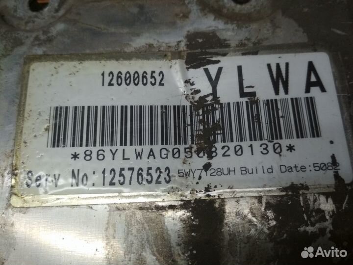 Блок управления двигателем 4.6, Cadillac SRX I