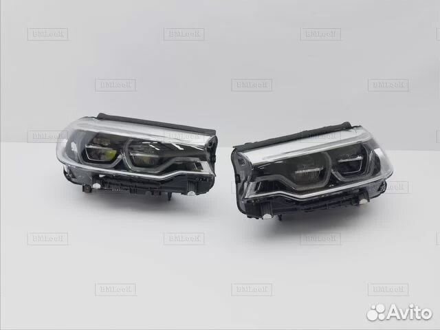Фары на BMW G30 LED Adaptive,оригинал б/у с блокам