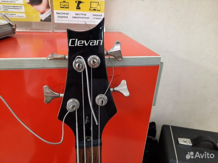 Бас-гитара Clevan CB-10-BK