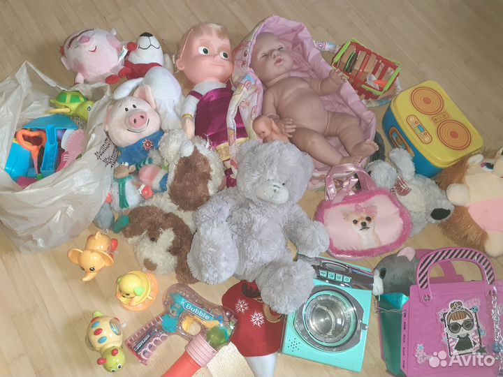 Игрушки для девочки пакетом