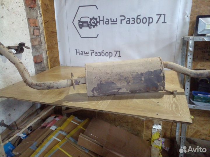 Глушитель на Chery amulet a15