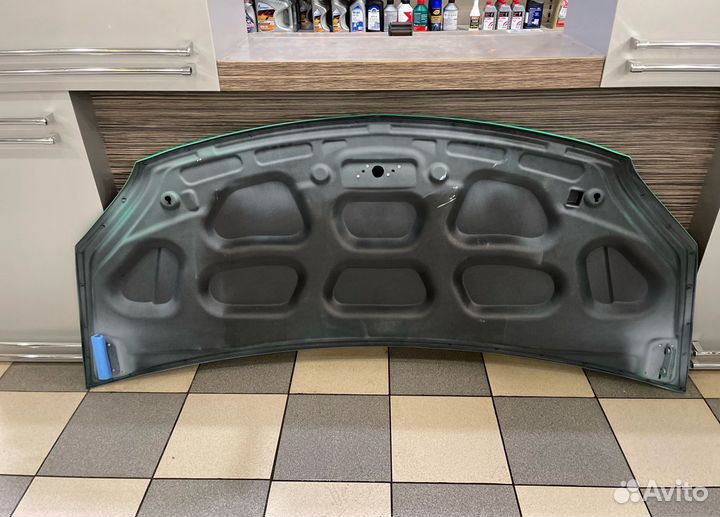 Капот на Газель Next под завод цвет Кипр зеленый