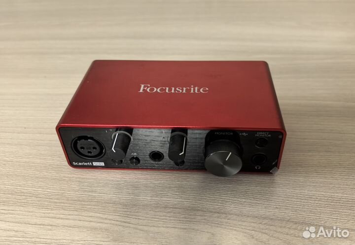 Focusrite scarlett solo 3rd gen