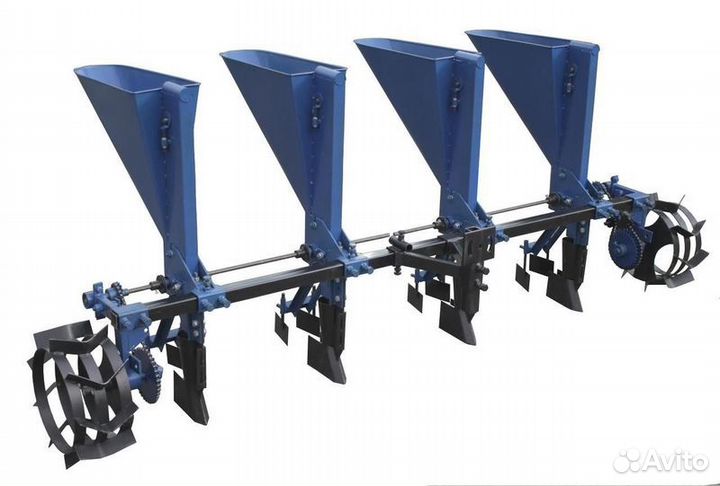 Сеялка чеснока 4-х рядная на 3 точки чст-4