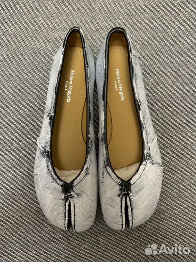 Maison Margiela Tabi Ballet Painted Shoes