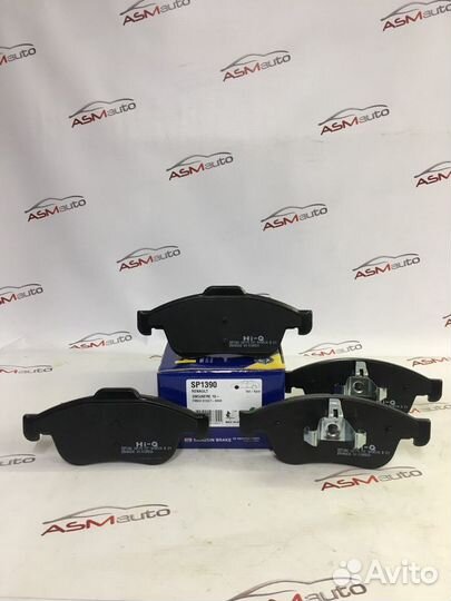 Колодки тормозные пер Renault Duster Megan Fluence