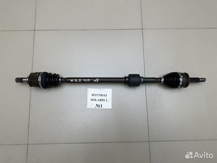 Привод передний Hyundai Solaris 1