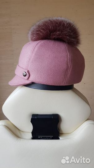 Кепка драповая женская жокейка 