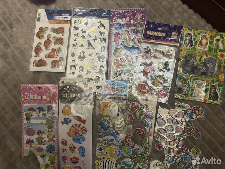 Наклейки животные