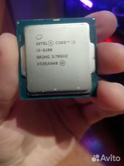 Intel core i3 6100