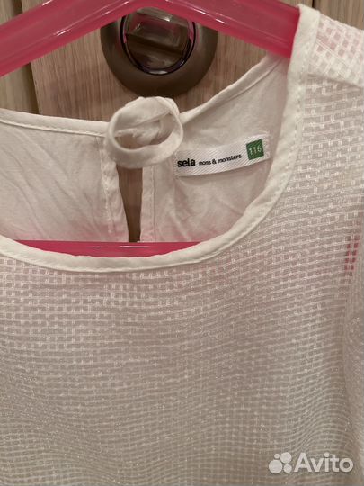 Белое платье для девочки