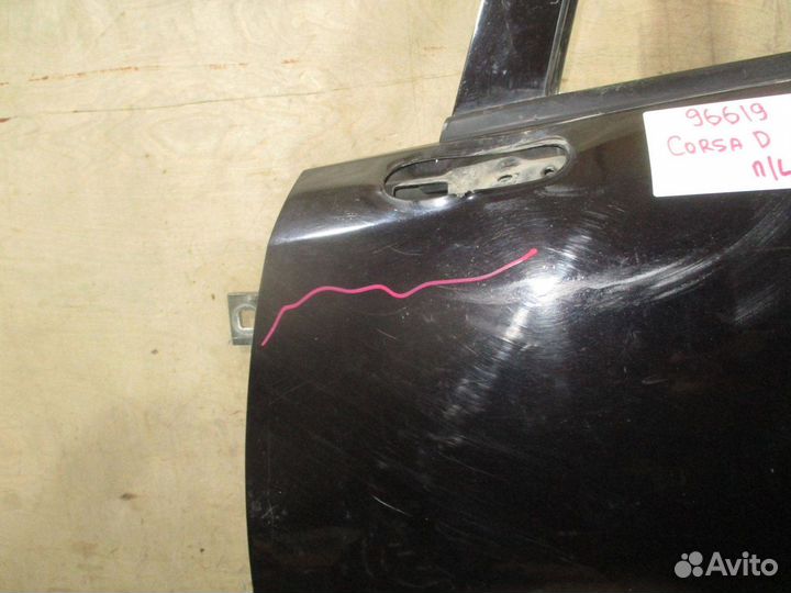 Дверь передняя левая Opel Corsa D 2006-2014