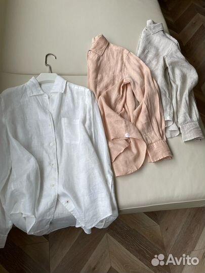 Рубашка женская льняная Loro piana