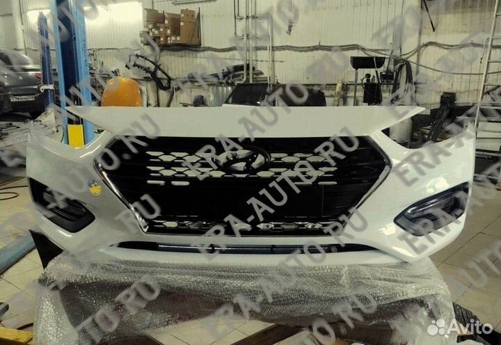 Бампер со скалада