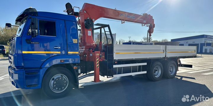 КАМАЗ 65117 с КМУ, 2011