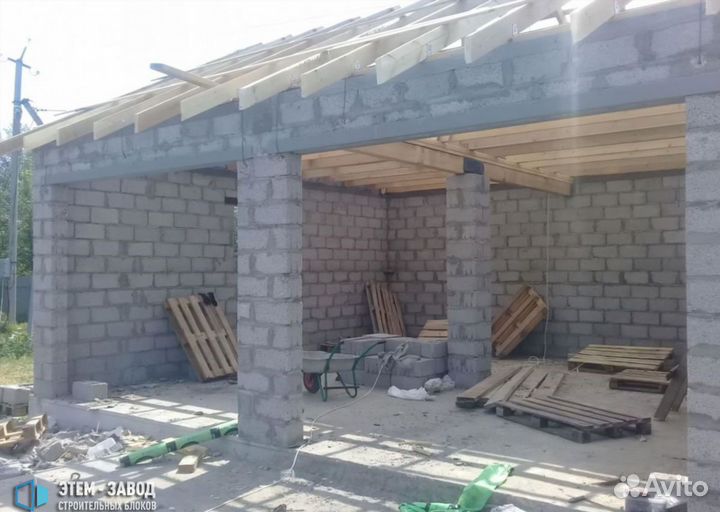 Полистиролбетонный Блок. Для Строительства Стен