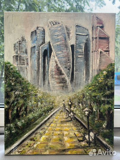 Картина маслом на холсте