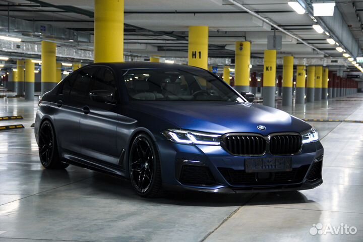 Карбоновый сплиттер BMW G30 Lci Performance