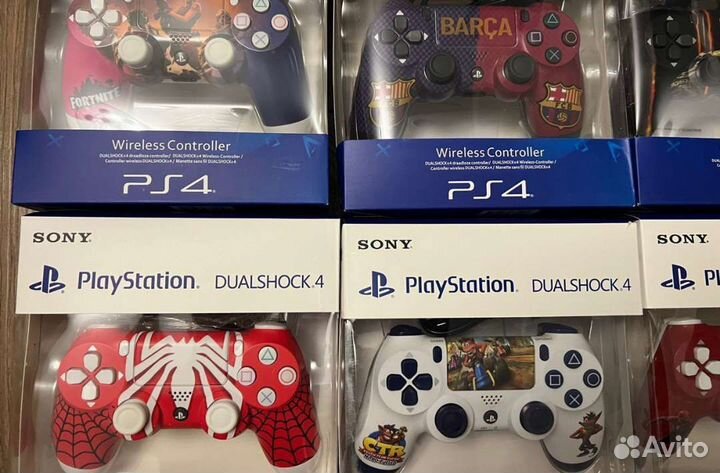 Новые Джойстики PS4 Dualshock 4 premium с принтом