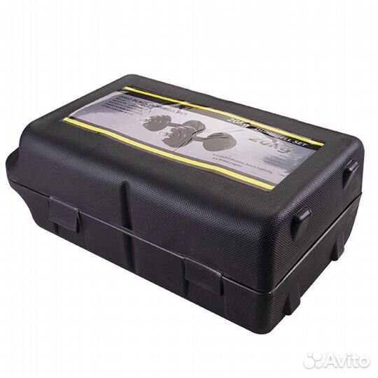 Набор гантелей в чемодане 20 кг Voitto, 2 шт. по 1