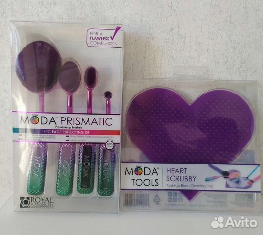 Набор кистей для макияжа и Коврик для их очистки