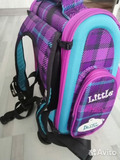 Ранец школьный для девочки б/у De Lune