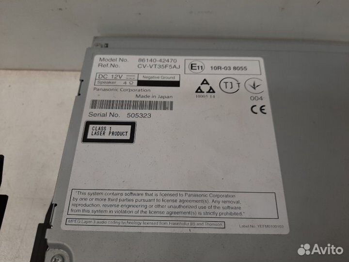 Магнитола Toyota Rav4 40 2016-2020