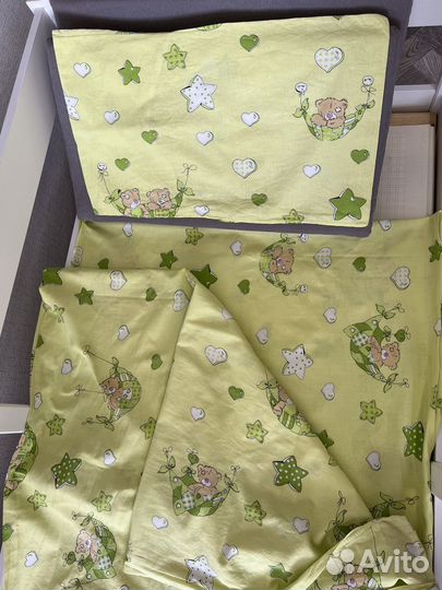 Детское постельное белье в детскую кроватку