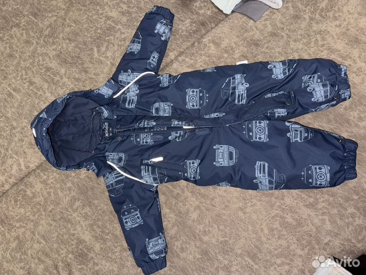 Зимний комбинезон для мальчика 74-80