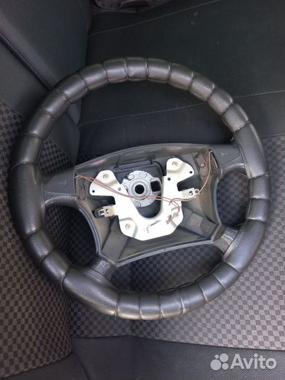 Руль с подушкой priora
