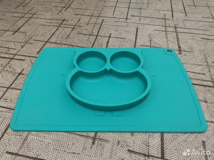 Силиконовая тарелка-коврик