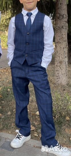 Школьный костюм для мальчика 128