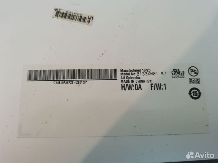 Матрица 13.3 40 pin hd