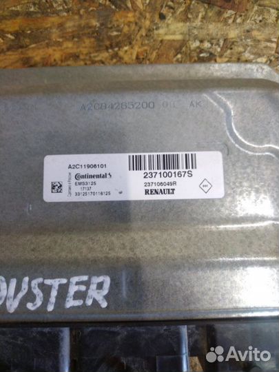 Блок управления двигателем Renault Duster HSA H4M