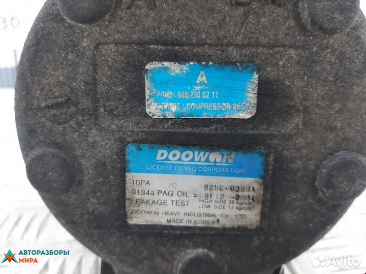 Компрессор кондиционера SsangYong Rodius рест