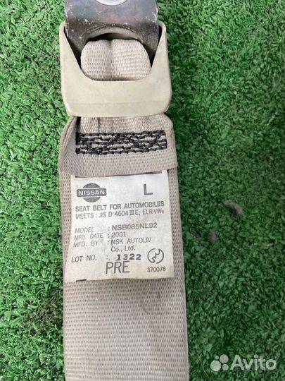 Ремень безопасности передний левый Nissan Primera