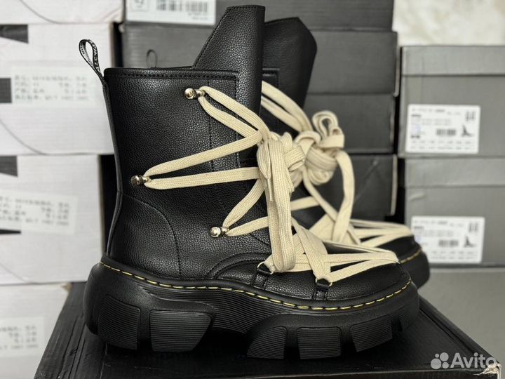 В наличии Rick Owens Dr Martens 1460 Megalaces