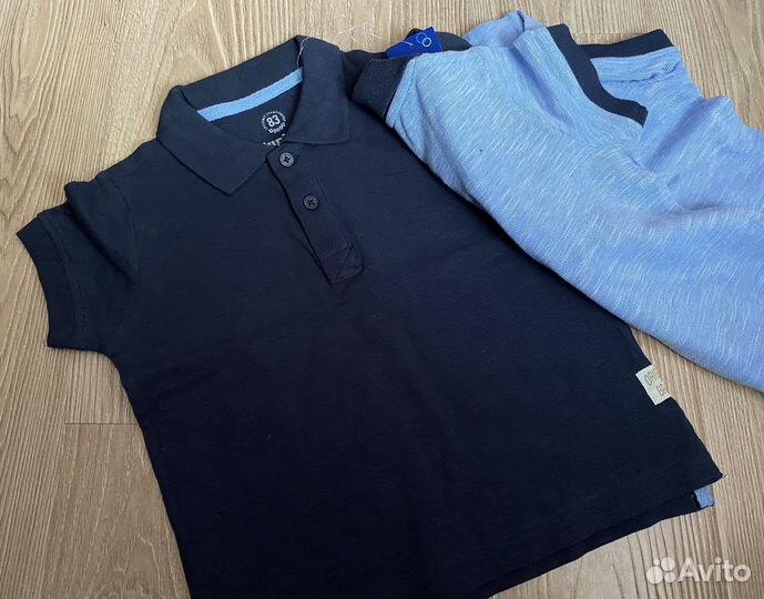 Футболка поло 98/104 новая