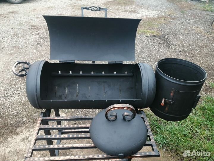 Мангал с подказанником разборный