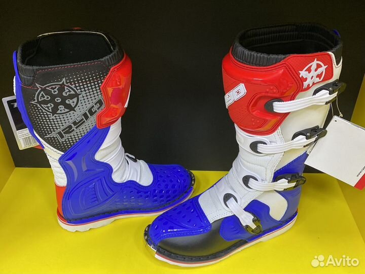 Мотоботы RYO Racing MX3, син/бел/кр