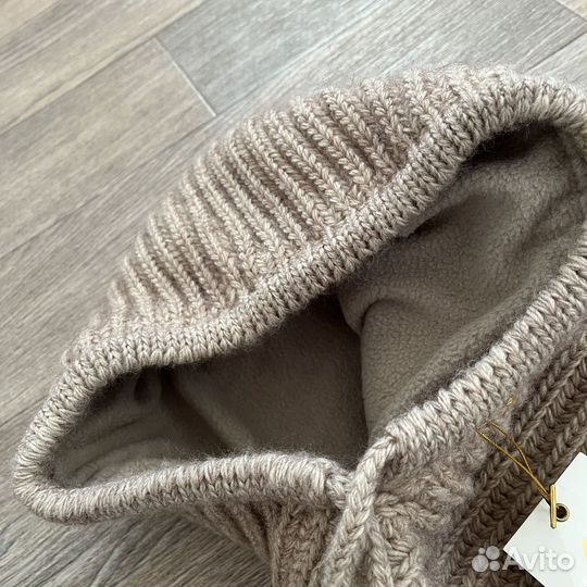 Новый капор - снуд, осень-зима, 50-58см