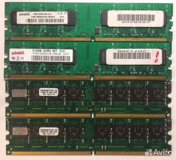 Оперативная память DDR3, dimm sdram, DDR, DDR2