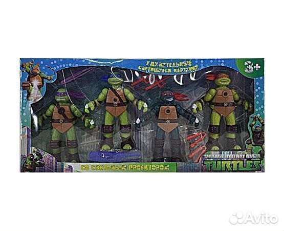 Teenage Mutant Ninja turtles набор фигурки Черепаш